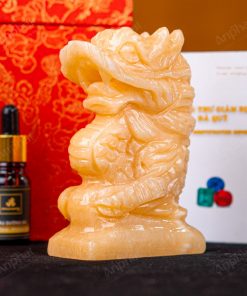 Tượng Rồng Đá Ngọc Hoàng Long - 12cm - M2901062