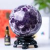 Quả Cầu Thạch Anh Tím Hoa Chanh - 2,74Kg - M2598274