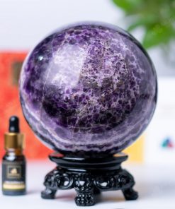 Quả Cầu Thạch Anh Tím Hoa Chanh - 3,32Kg - M2598332