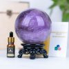 Quả Cầu Thạch Anh Tím 3A - 2,15kg - M0641215