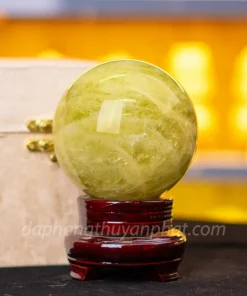 Quả Cầu Thạch Anh Vàng - 1,62kg - M1977162