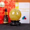 Quả Cầu Thạch Anh Vàng 2A - 0,281kg - M26060281