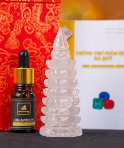 Tháp Văn Xương Thạch Anh Trắng - 0,14kg - M2446014