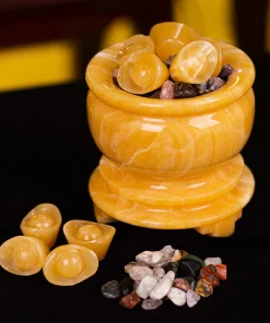 Bát Tụ Bảo Ngọc Hoàng Long - 12cm - 028-049CC-12A