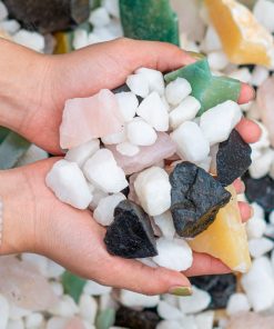 Đá Thạch Anh Ngũ Sắc Vụn Thô 1A 003-0781A-25