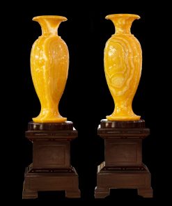 Cặp Lục Bình Ngọc Hoàng Long - 80cm - M2108