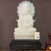 Tượng Phật Bà Quan Âm Onyx Trắng - 50kg - M257150