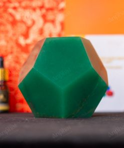 Quả Cầu Đa Giác 12 Mặt Thạch Anh Xanh - 1,328kg - M15031328