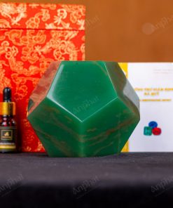 Quả Cầu Đa Giác 12 Mặt Thạch Anh Xanh - 2,42kg - M1503243