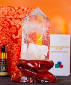 Trụ Thạch Anh Trắng - 0,676kg - M04240676