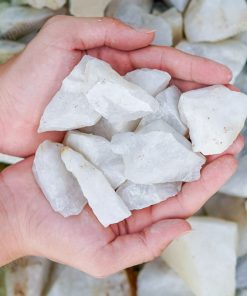 Đá Thạch Anh Vụn Trắng Thô Loại 2 01-1960