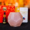 Quả Cầu Đa Giác 12 Mặt Thạch Anh Hồng - 1,08kg - M2187108