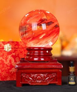 Quả Cầu Đá Núi Lửa Đỏ - 3,6kg - M215736