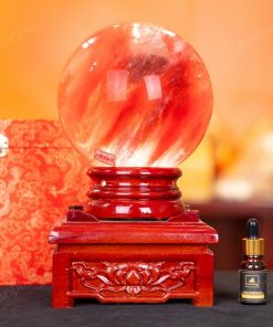 Quả Cầu Đá Núi Lửa Đỏ - 4,501kg - M21574501