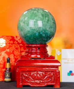 Quả Cầu Thạch Anh Xanh - Fluorite Xanh - 2,9kg - M227229