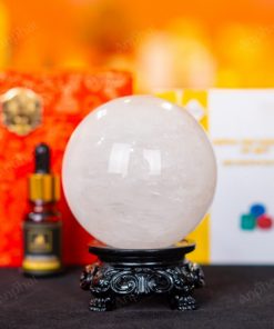 Quả Cầu Thạch Anh Trắng - 0,84kg - M0606084