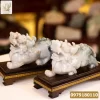 Cặp Tỳ Hưu Ngọc Phỉ Thúy (Ngọc Jadeite) - 5,6kg - M22821