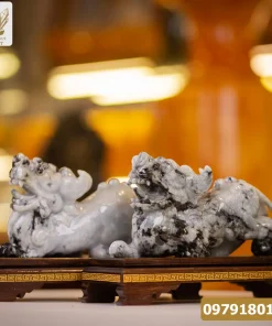 Cặp Tỳ Hưu Ngọc Phỉ Thúy (Ngọc Jadeite) - 5,4kg - M2282