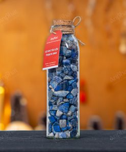 Lọ Đá Tài Lộc Lapis Xanh Vụn Bóng 008-024L07-1020