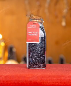 Lọ Đá Tài Lộc Obsidian Đen Vụn Mini 008-064L12-25