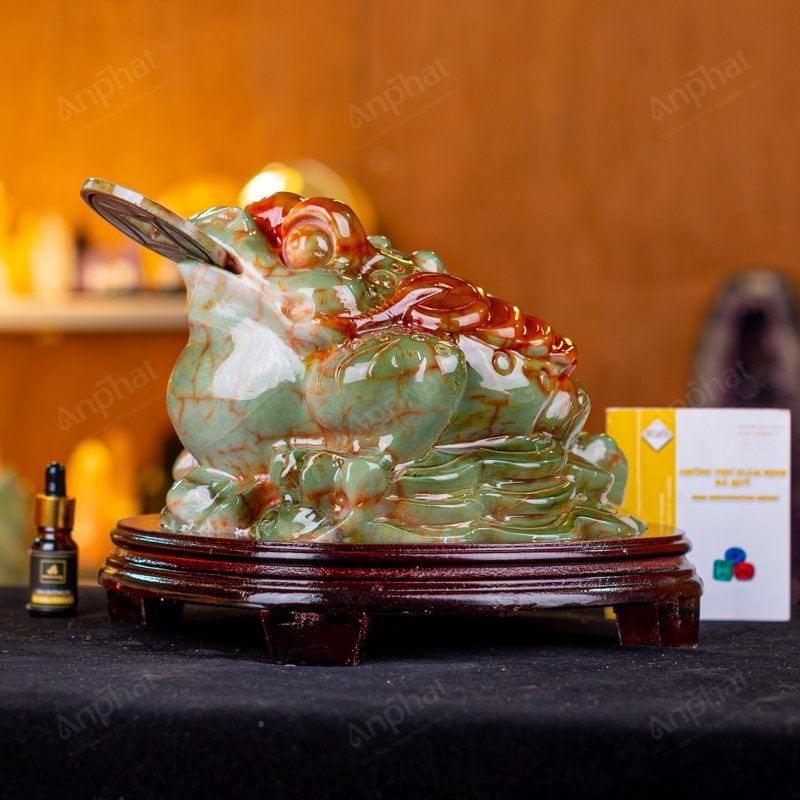 Một số vật phẩm phong thủy được chế tác từ đá Serpentine