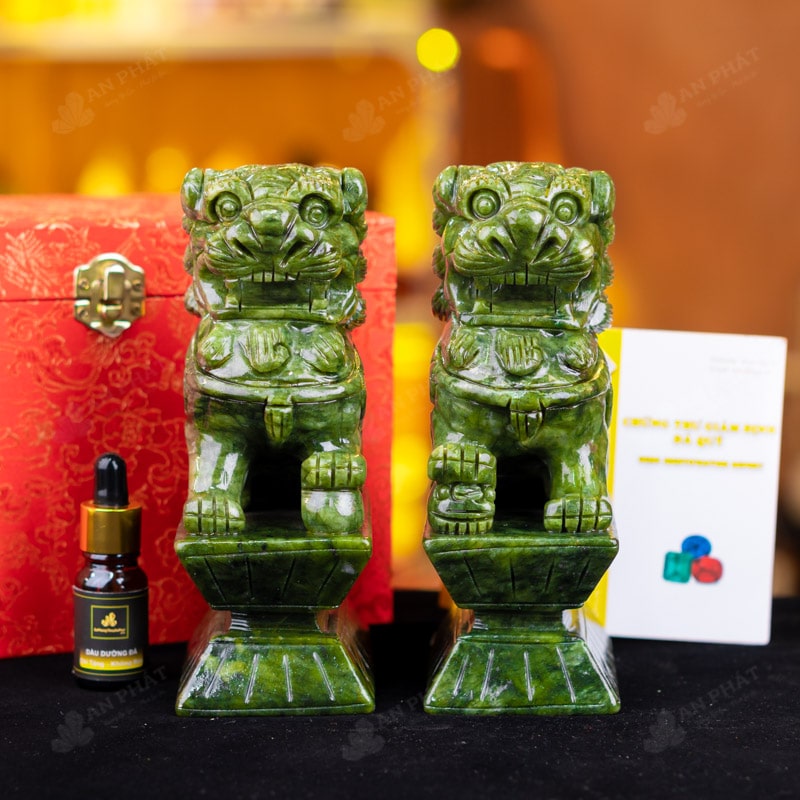 Một số vật phẩm phong thủy được chế tác từ đá Serpentine