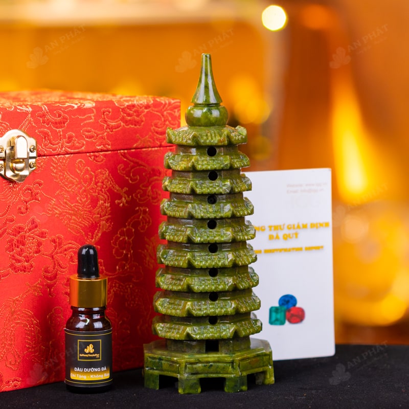 Một số vật phẩm phong thủy được chế tác từ đá Serpentine
