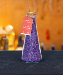 Lọ Đá Tài Lộc Thạch Anh Tím Vụn Mini 008-079L03-25