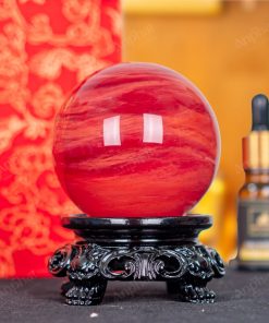 Quả Cầu Đá Núi Lửa Đỏ - 0,32kg - M2034032