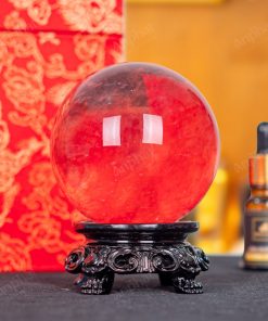 Quả Cầu Đá Núi Lửa Đỏ - 0,58kg - M2034058
