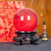 Quả Cầu Đá Núi Lửa Đỏ - 0,7kg - M203407