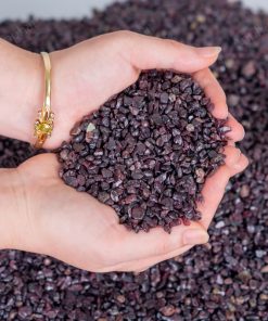 Đá Granat Hồng Lựu Vụn 1A 004-0211A-25