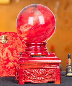 Quả Cầu Đá Núi Lửa Đỏ - 2,3kg - M308723
