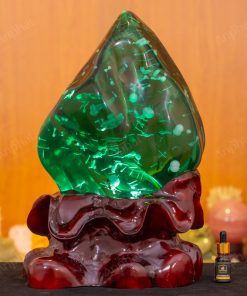 Đá Cảnh Thủy Tinh Bông Tuyết Xanh - 16,25kg - M04131625