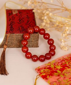 Vòng Tay Mã Não Đỏ 1A 14 Ly 079-0301A-14