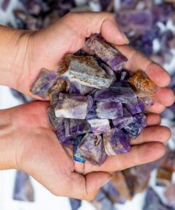 Đá Thạch Anh Vụn Tím Thô 1A 003-0791A-25