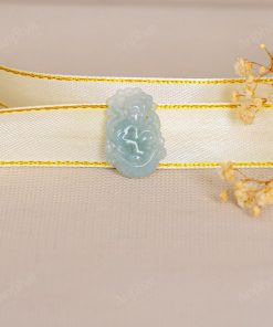 Mặt Dây Chuyền 12 Con Giáp Tuổi Thân Ngọc Jadeite 07-8129-0