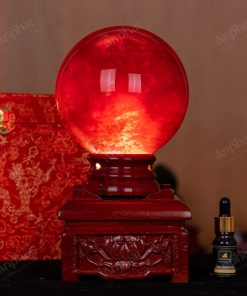 Quả Cầu Đá Núi Lửa Đỏ 6A 2,95kg 011-0596A-2.95