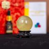 Quả Cầu Thạch Anh Vàng 4A Có Sao 0,1kg 011-0914A-0.10