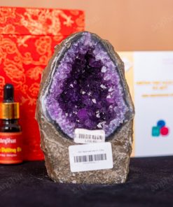 Hốc Thạch Anh Tím 4A 1,1kg 019-0794A-1.1