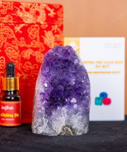 Mảnh Thạch Anh Tím 4A 0,7kg 021-0794A-0.7