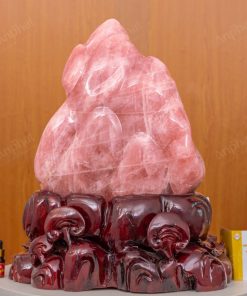 Đá Cảnh Thạch Anh Hồng 8A 46kg 022-0768A-46