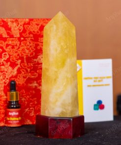 Trụ Thạch Anh Vàng 1B 0,76kg 026-0911B-0.76