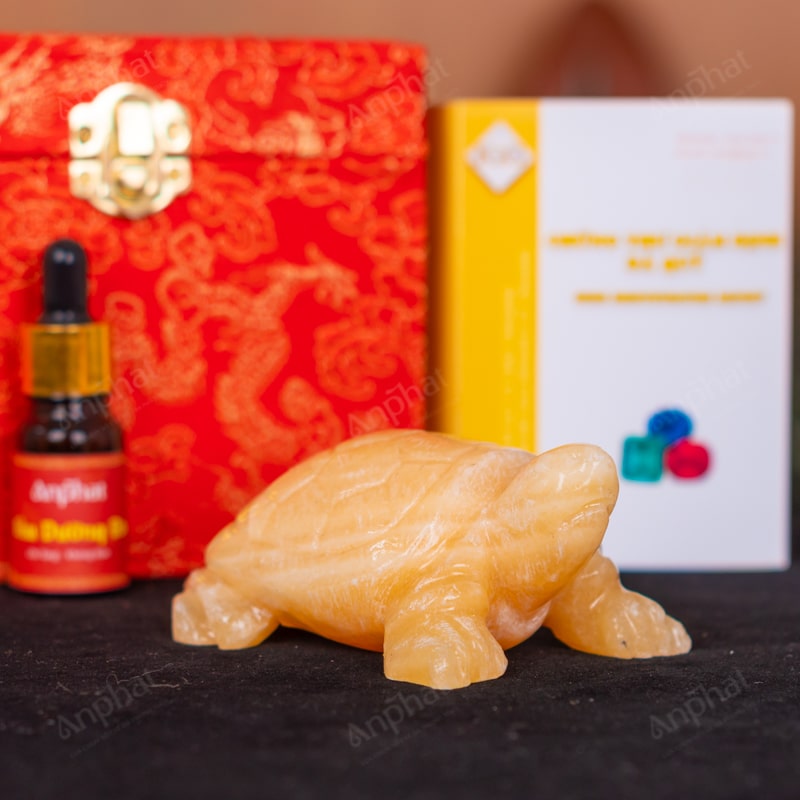 Rùa đá ngọc hoàng long được yêu thích nhờ khả năng kích hoạt tài vận