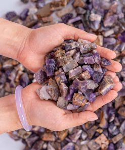 Đá Thạch Anh Vụn Tím Thô 1A 003-0791A-12