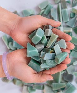 Đá Thạch Anh Xanh Vụn Thô 1A 003-0931A-12