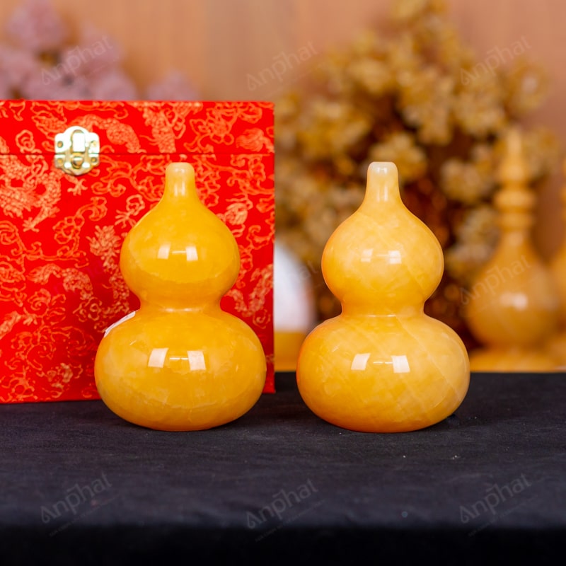 Cặp Hồ Lô Ngọc Hoàng Long 1A 15cm 035-0491A-15