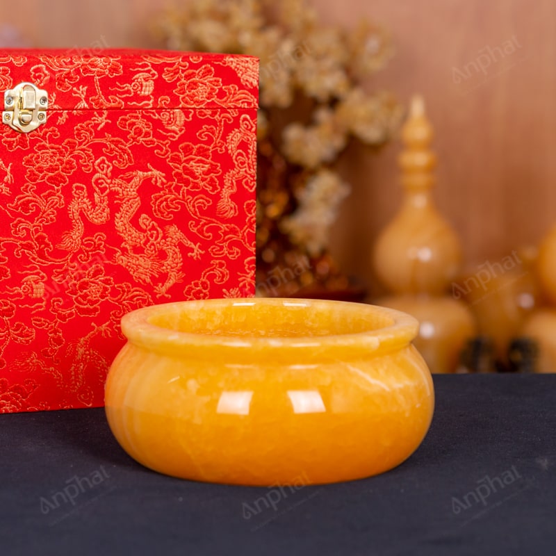 Minh Đường Tụ Thủy Ngọc Hoàng Long 1A 18cm 121-0491A-18