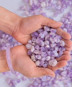Tinh Thể Thạch Anh Tím Vụn Thô 1A 003-0961A-12