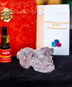 Tỳ Hưu Thạch Anh Trắng 1A 0,24kg 064-0871A-0,24